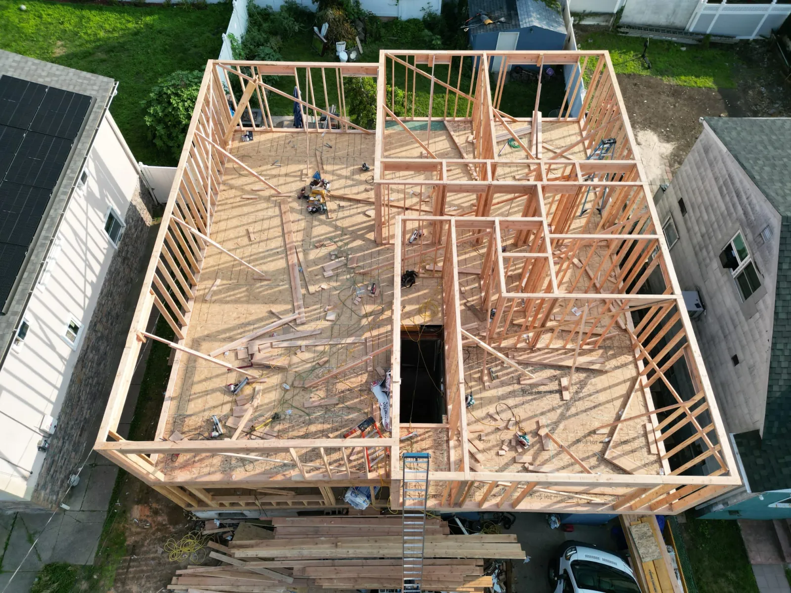 Hudson Construction additions project 31 in Ridgefield NJ