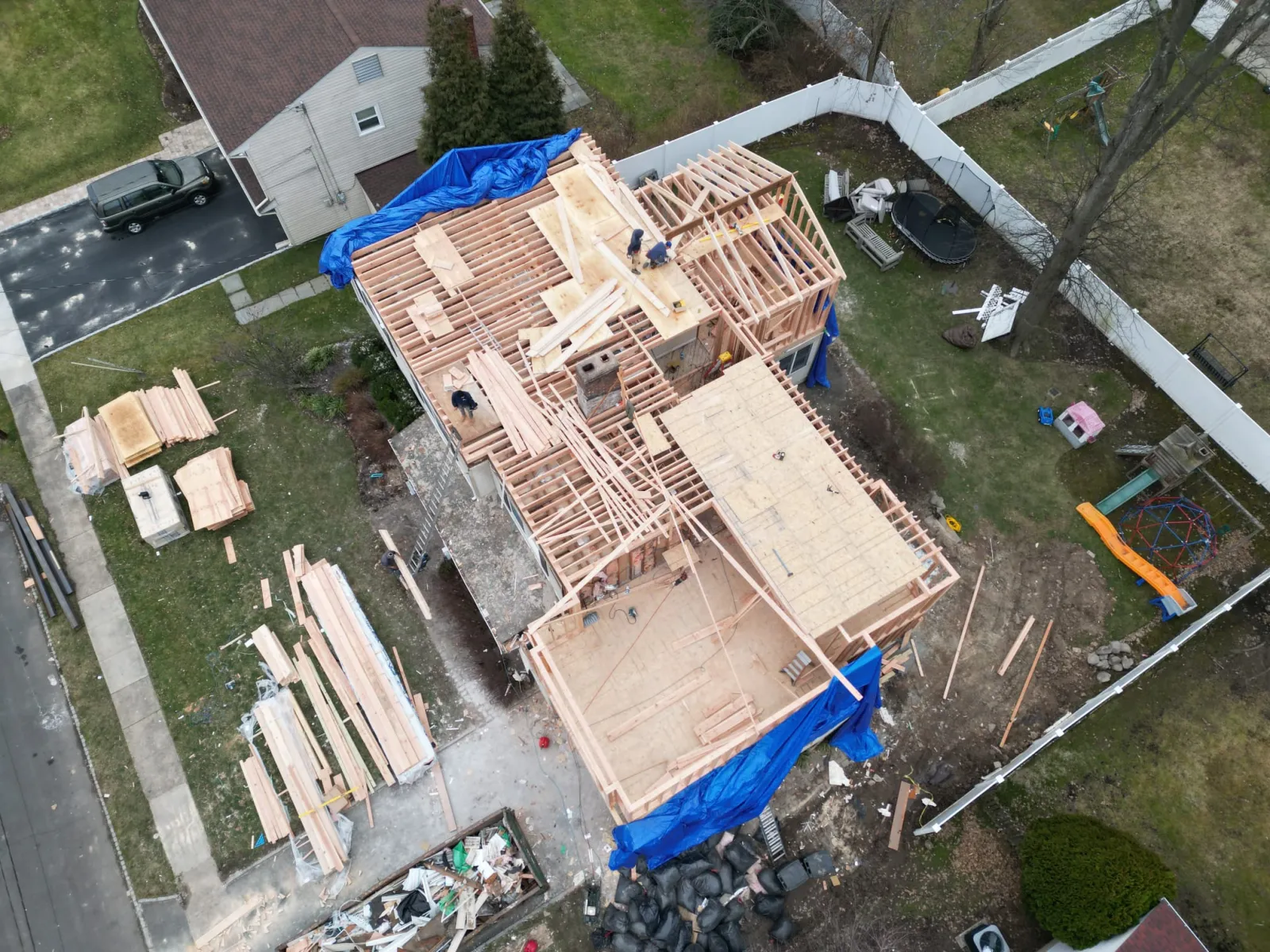 Hudson Construction remodeling project 44 in Ridgefield NJ