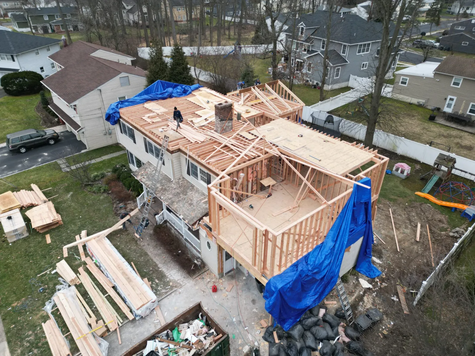 Hudson Construction interior project 46 in Ridgefield NJ