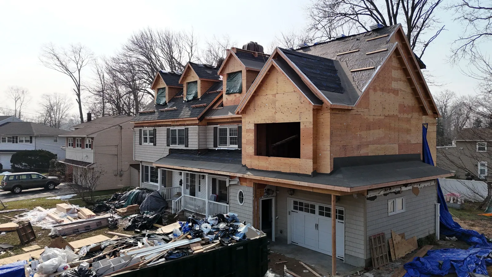 Hudson Construction exterior project 66 in Ridgefield NJ