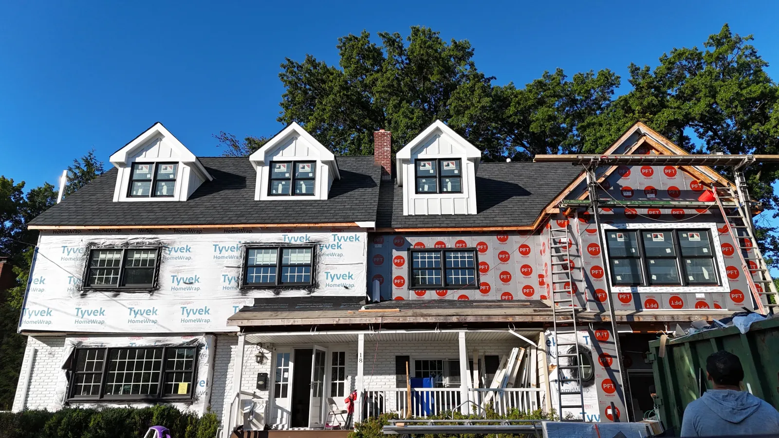 Hudson Construction exterior project 72 in Ridgefield NJ