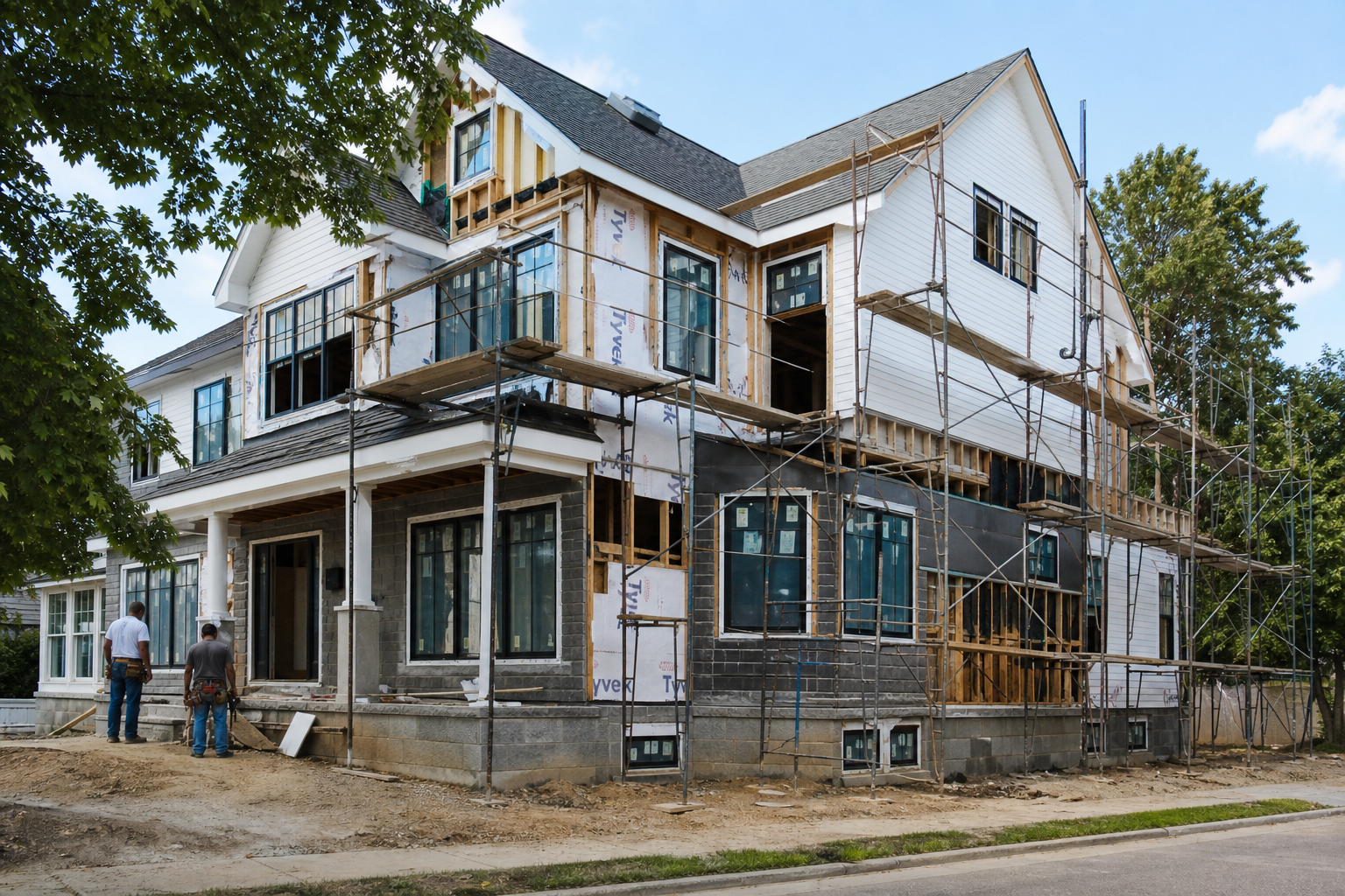 Hudson Construction exterior project 72 in Ridgefield NJ