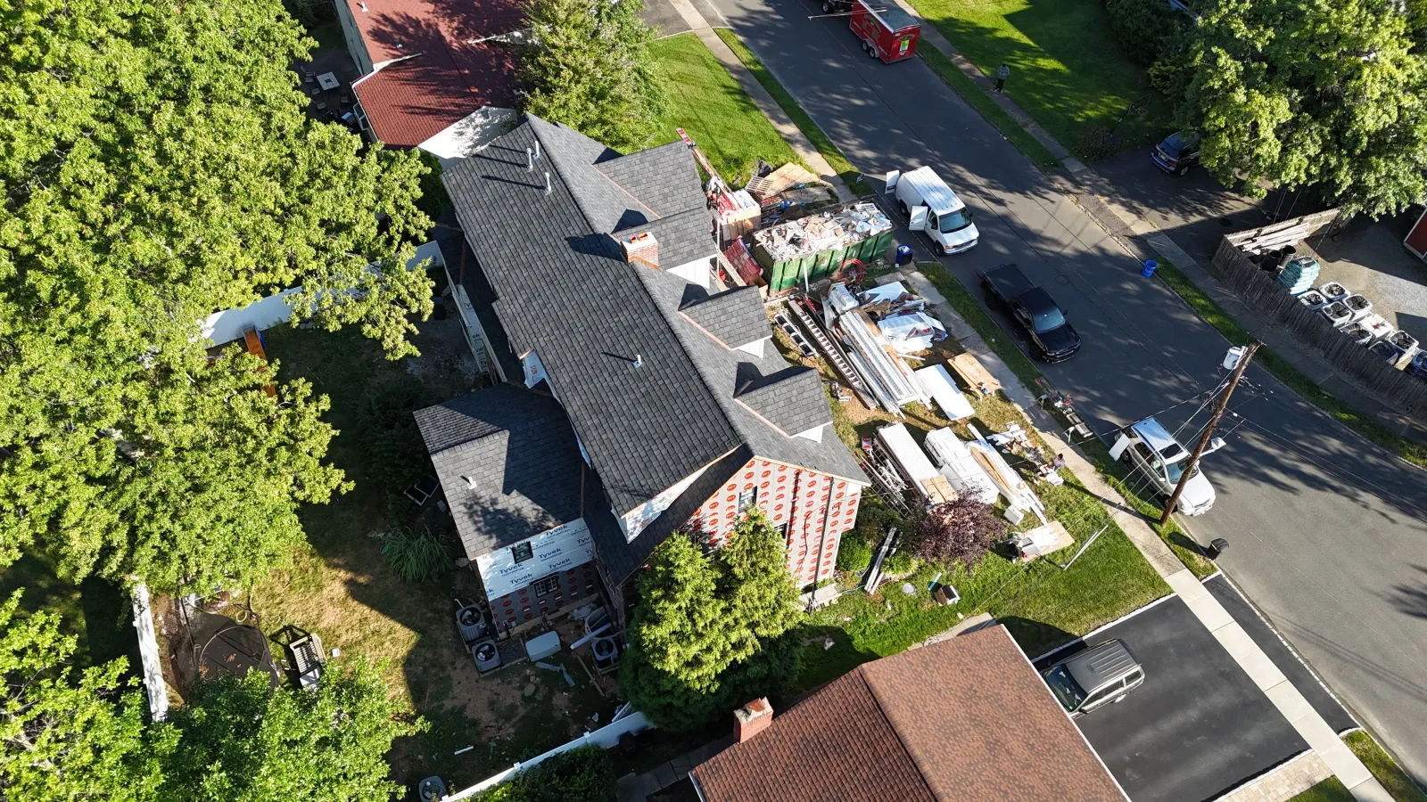 Hudson Construction extensions project 75 in Ridgefield NJ