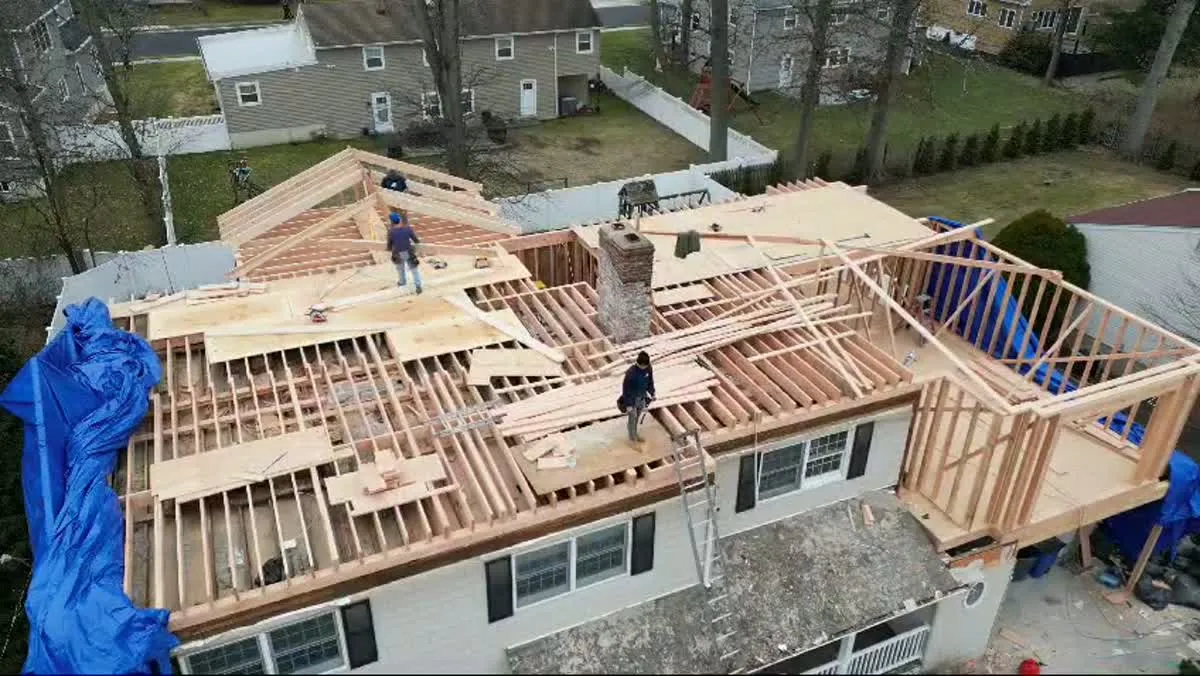 Hudson Construction additions project 94 in Ridgefield NJ